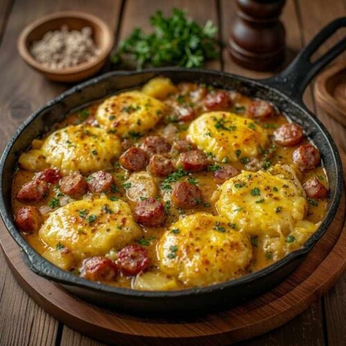 Rustic Dublin Coddle with Sausage and Potatoes