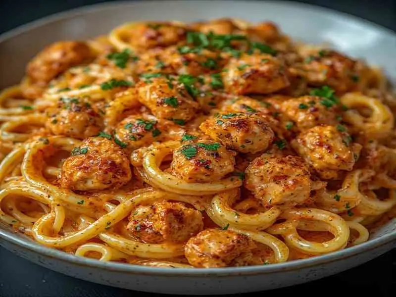Creamy Spicy Chicken Pasta