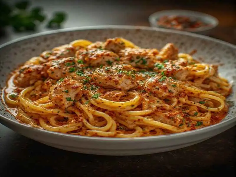 Creamy Spicy Chicken Pasta