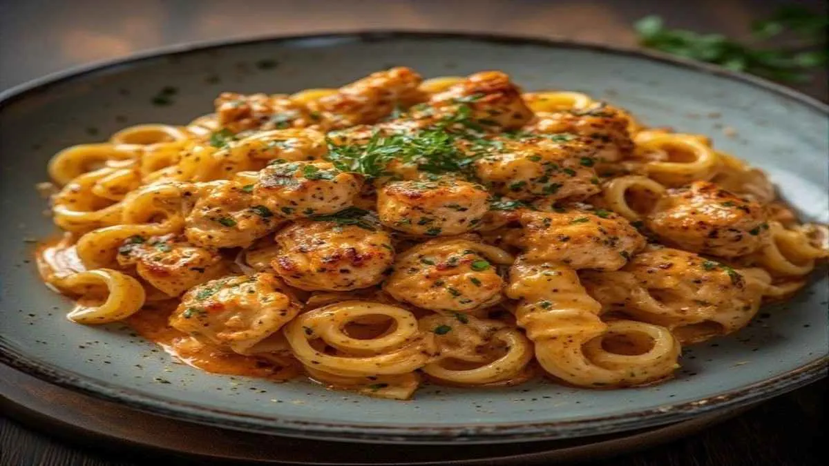 Creamy Spicy Chicken Pasta
