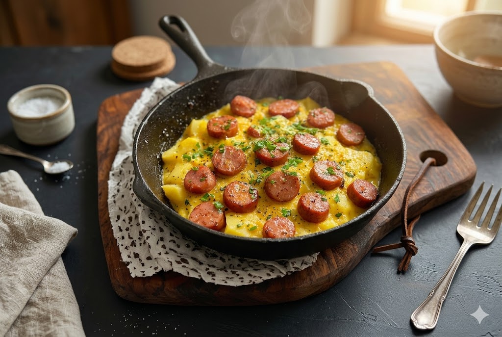 Rustic Dublin Coddle with Sausage and Potatoes