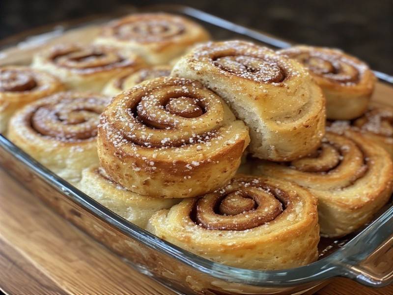 Banana Bread Cinnamon Rolls