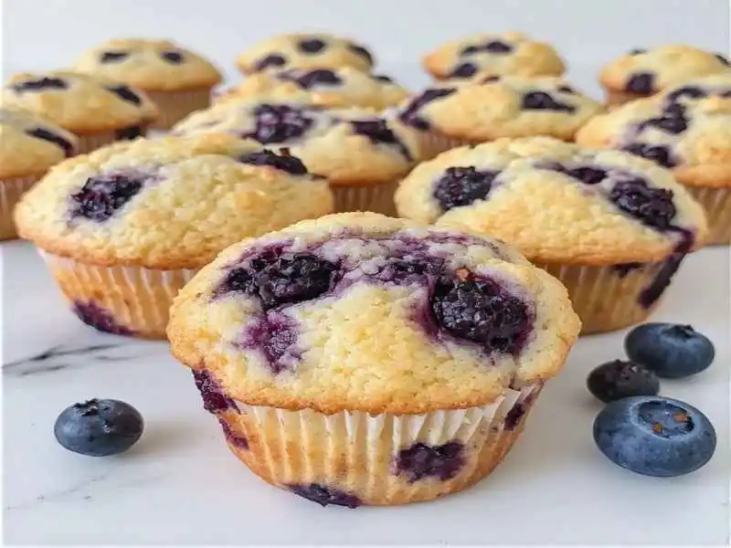 Blueberry Cream Cheese Muffins