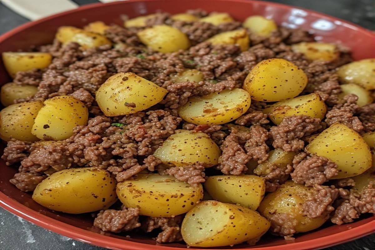 ground beef potato hash
