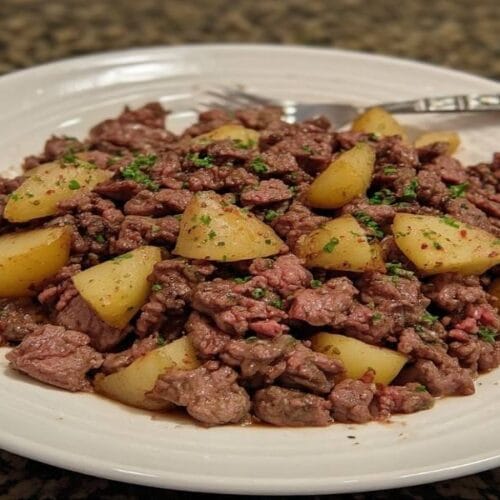 ground beef potato hash
