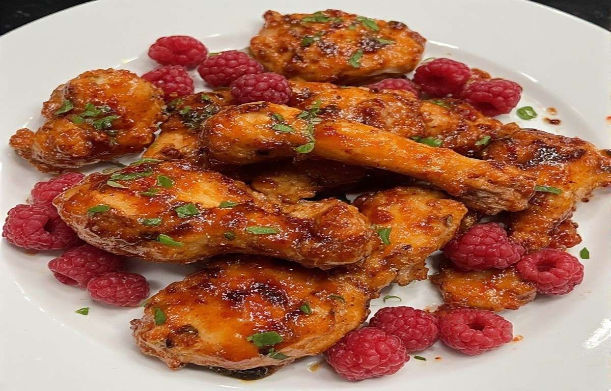 Sweet & Spicy Jalapeño Raspberry Chicken