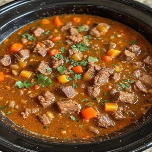 creamy taco soup crock pot beef recipe