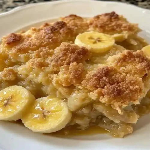 Southern Banana Pudding Cobbler