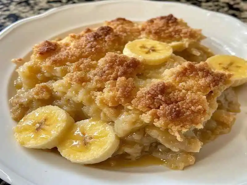Southern Banana Pudding Cobbler