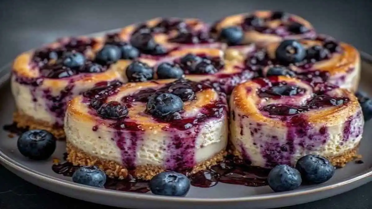 Blueberry Cheesecake Rolls Recipe