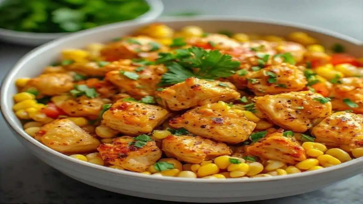 Corn Chicken Bowls Recipe