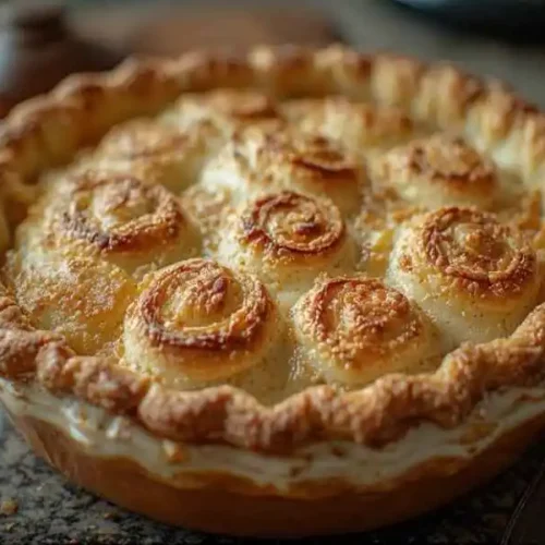 Crescent Roll Pot Pie Casserole