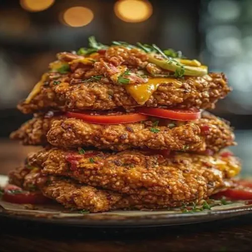 Hawaiian Huli Huli Chicken Stack Recipe