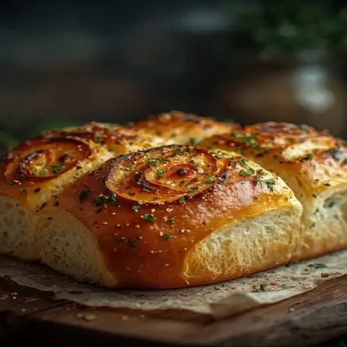 Hawaiian Roll Garlic Bread