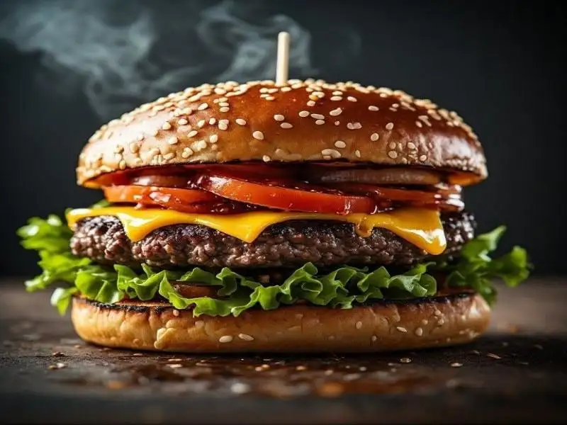 Juicy Homemade Beef Burgers