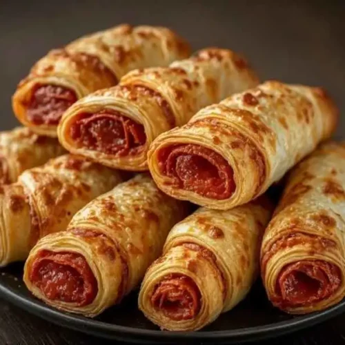Pepperoni Pizza Crescent Rolls