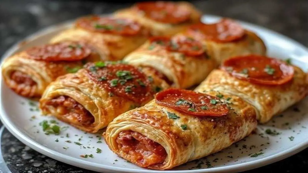 Pepperoni Pizza Crescent Rolls