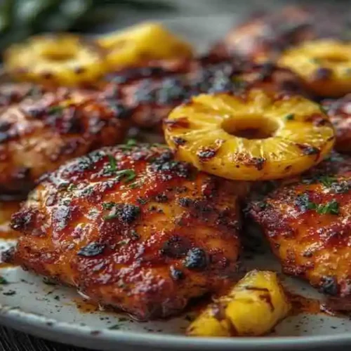 Pineapple Barbecue Chicken Recipe