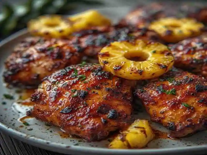 Pineapple Barbecue Chicken Recipe