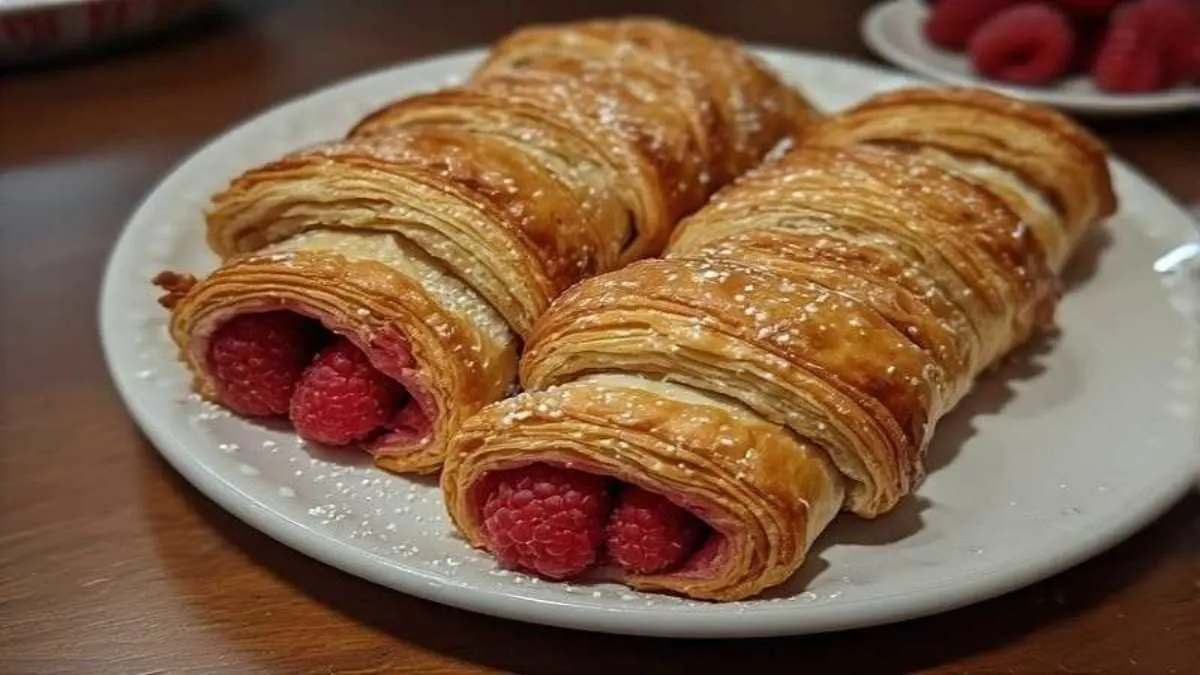 Raspberry Crescent Rolls