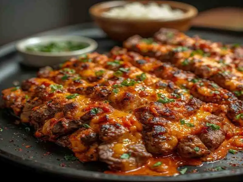 Spicy Kimchi Bulgogi Cheesesteak Recipe