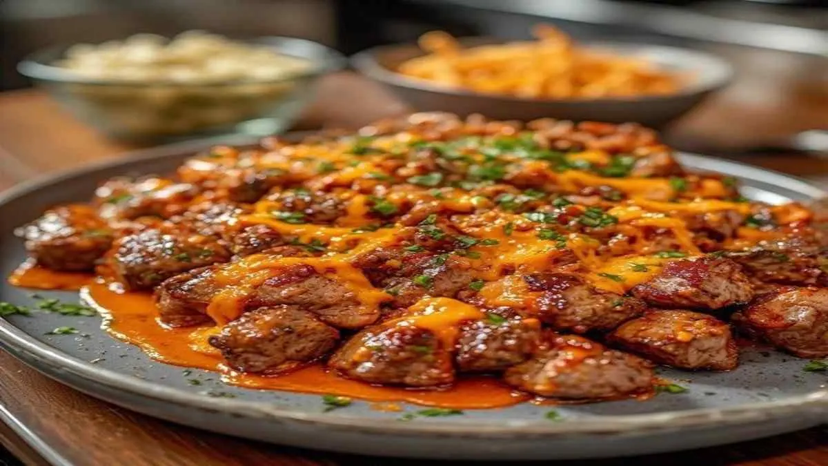 Spicy Kimchi Bulgogi Cheesesteak Recipe