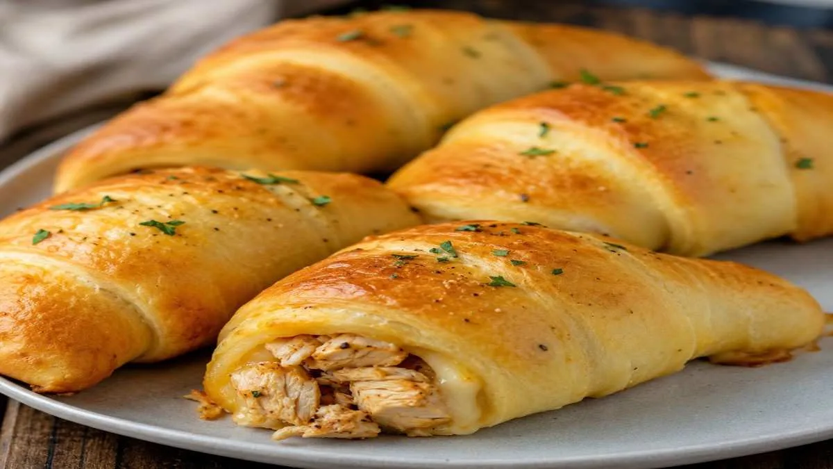 Stuffed Chicken Crescent Rolls