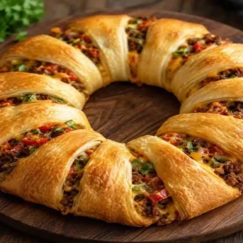 Taco Crescent Roll Ring Recipe