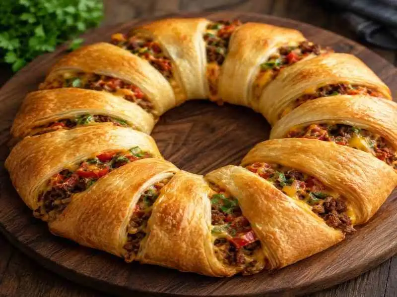 Taco Crescent Roll Ring Recipe