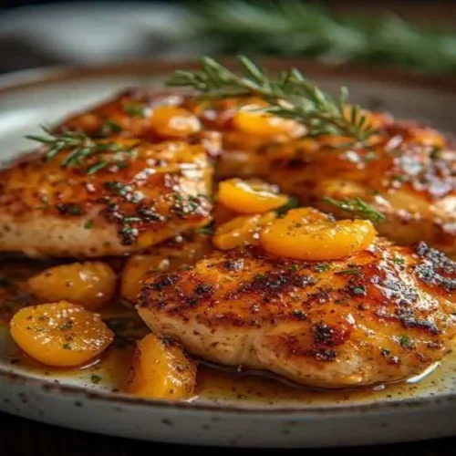chicken thighs with apricot jam
