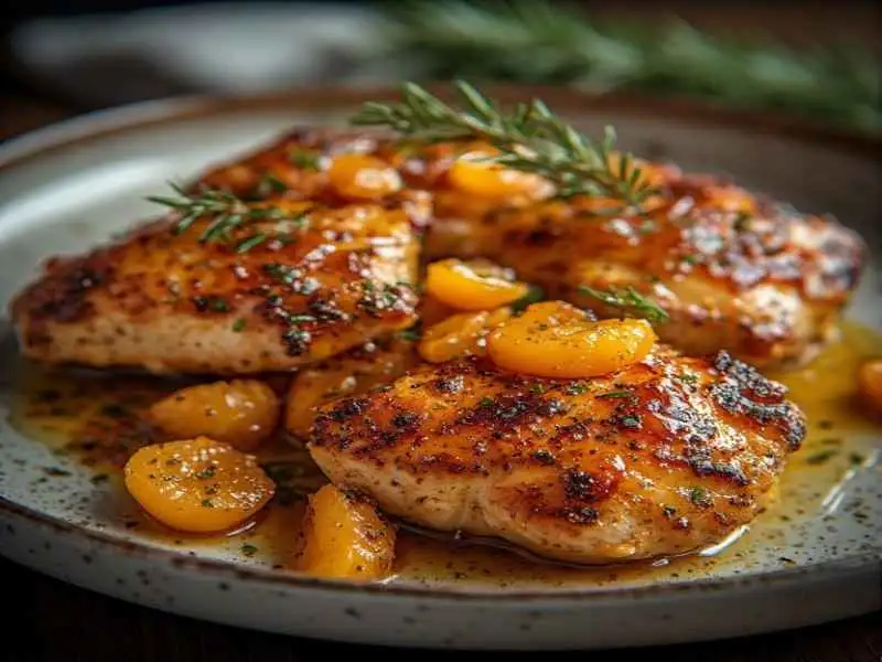 chicken thighs with apricot jam