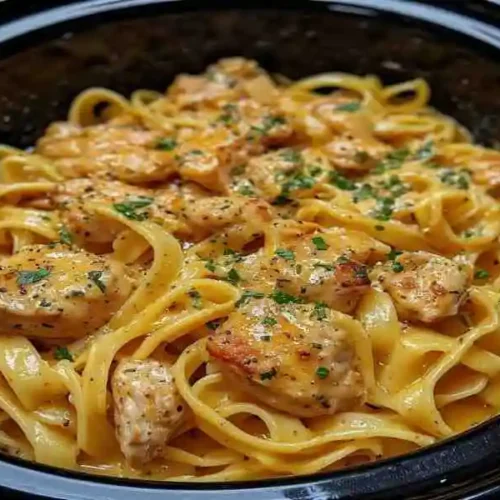 cowboy butter chicken linguine crockpot