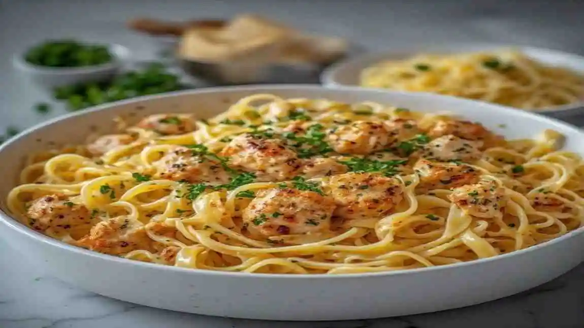 cowboy butter chicken linguine crockpot