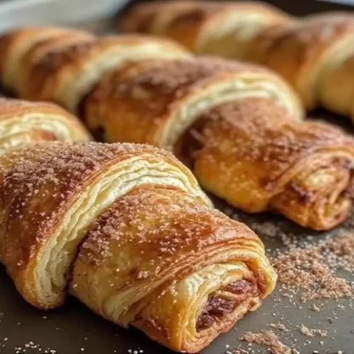 crescent roll cinnamon sugar twists