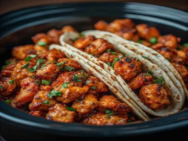 crockpot chicken gyros slow cooker