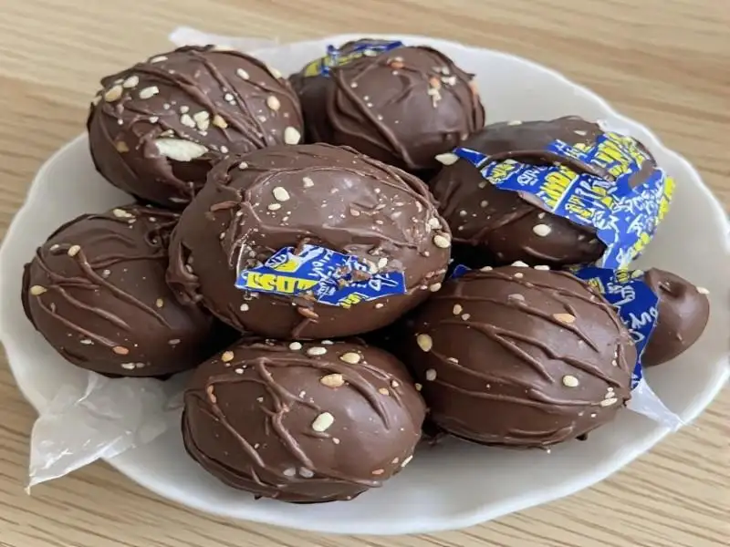 Easy Butterfinger Balls