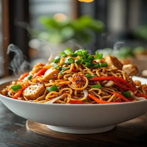 Shanghai fried noodles recipe