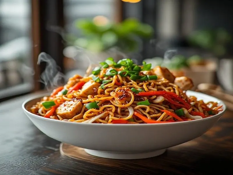 Shanghai fried noodles recipe