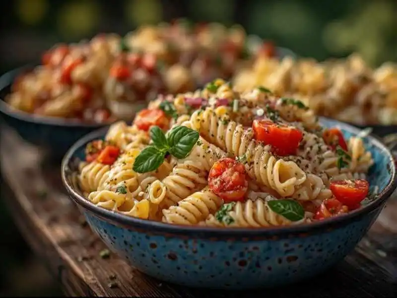 Easy pasta salad recipes cold summer potlucks
