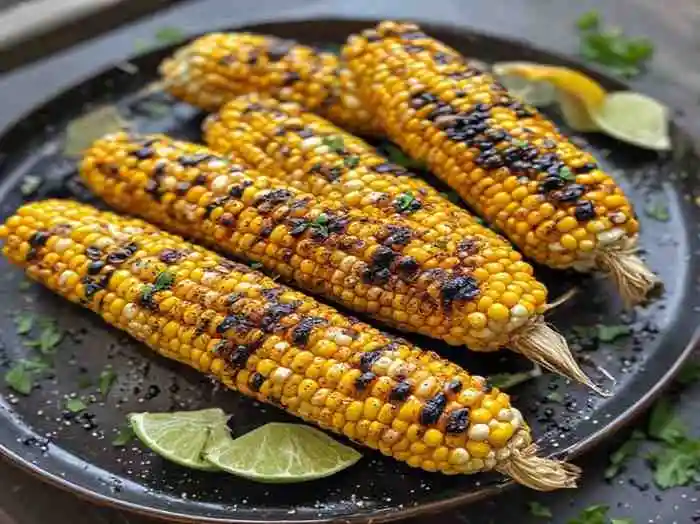 grilled mexican street corn on the cob