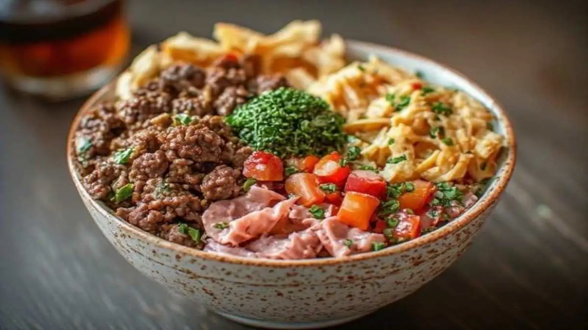 keto reuben in a bowl recipe
