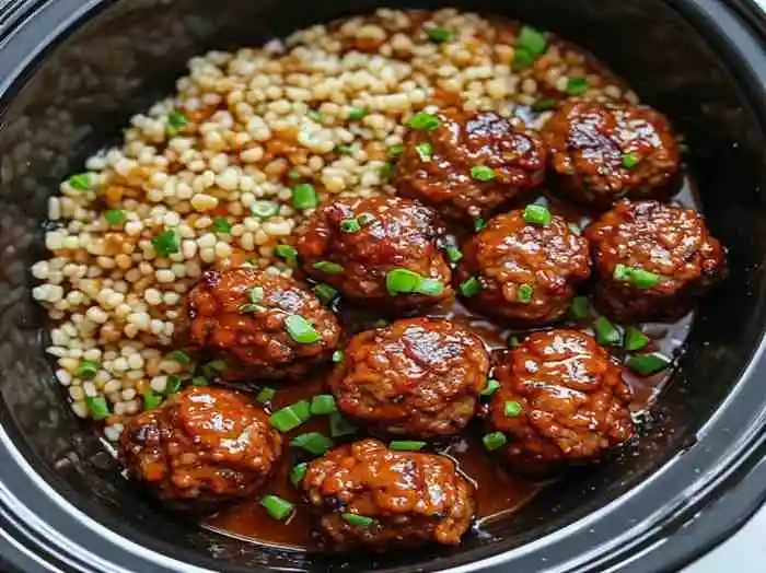 korean bbq meatballs crock pot
