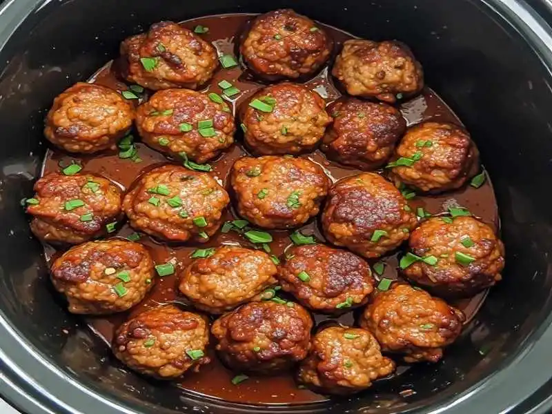korean bbq meatballs crock pot
