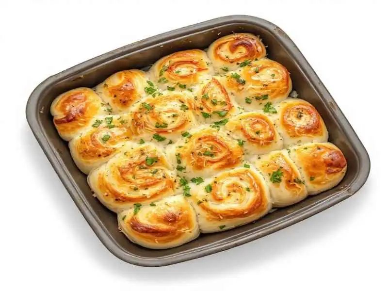 Parmesan Garlic Pull Apart Rolls
