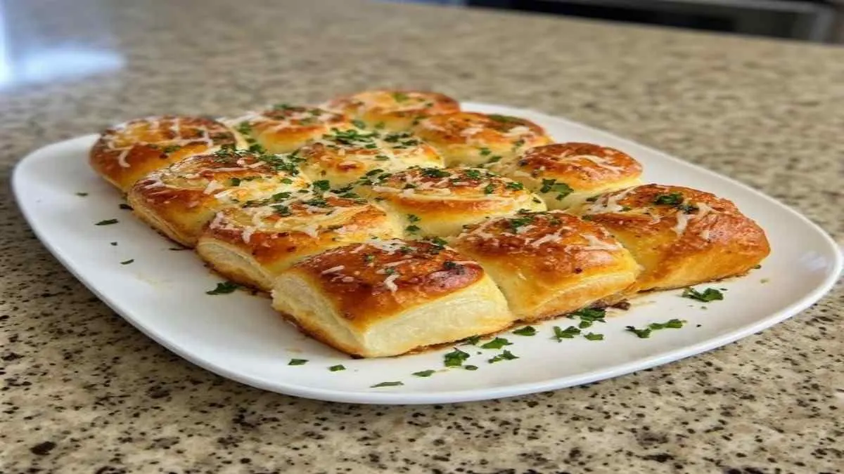 Parmesan Garlic Pull Apart Rolls