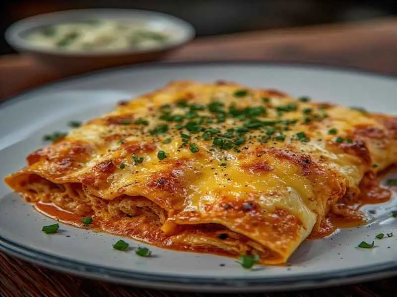 queso chicken enchiladas cheese