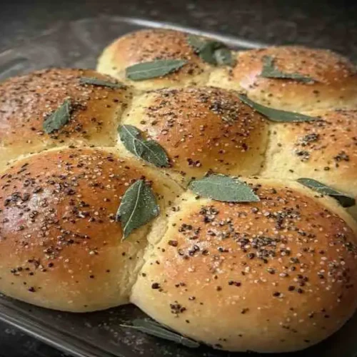 salted sage honey butter brioche rolls half baked harvest