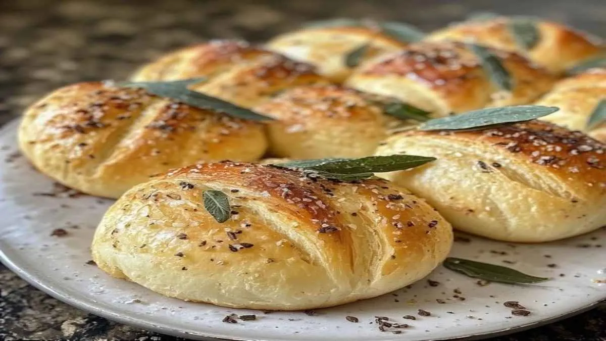 salted sage honey butter brioche rolls half baked harvest