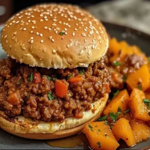 Sloppy Joe with Sweet Potatoes