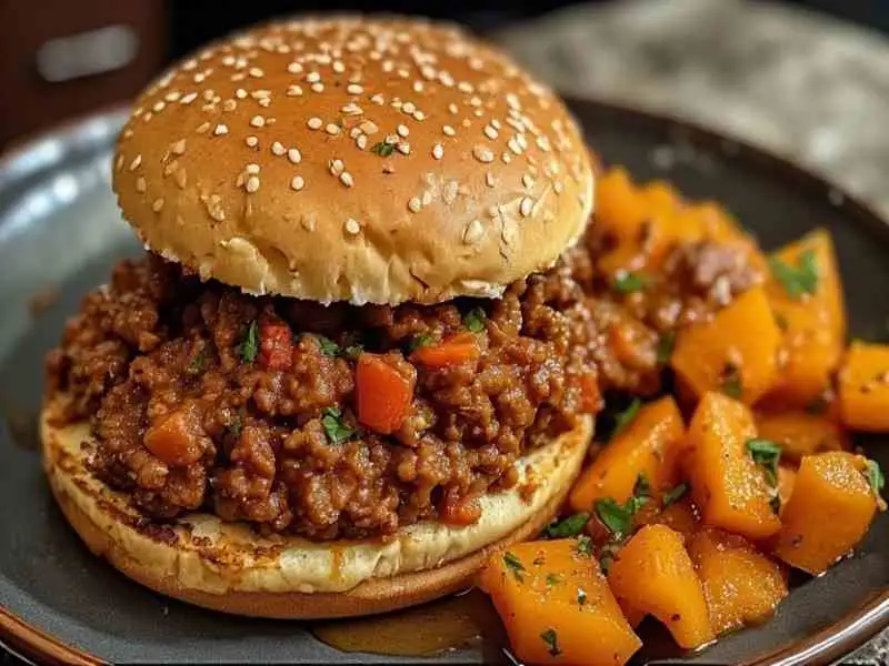 Sloppy Joe with Sweet Potatoes